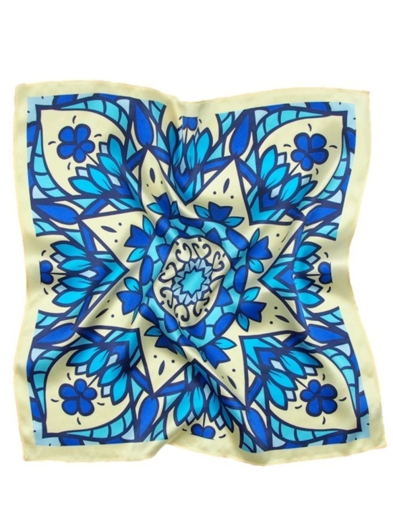 AD7-026 Apaszka jedwabna damska 68x68 cm